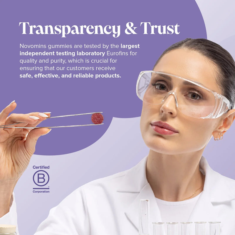 Novomins Calm Gummies - 60 Pack