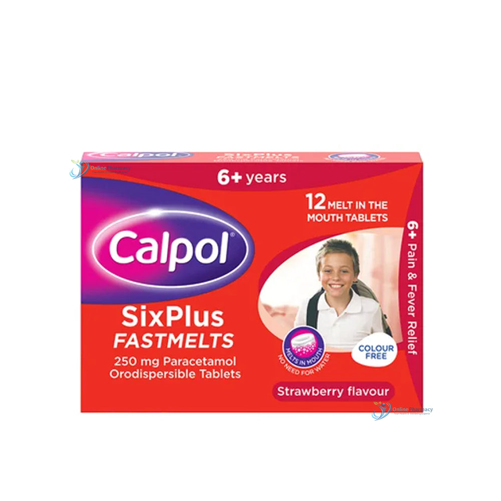 Calpol Paracetamol Fastmelts - 12 Pack
