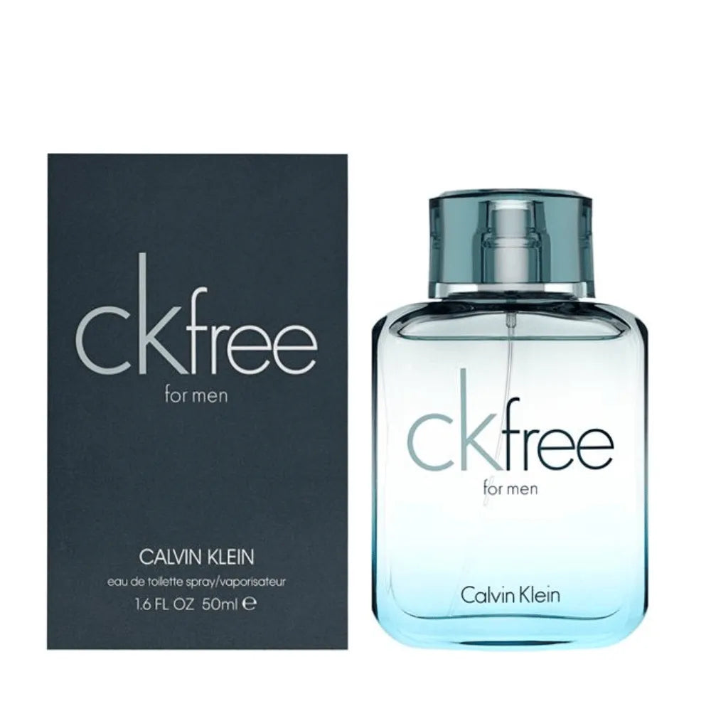 Calvin Klein Free Mens 50ml Edt Spray
