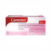Canesten Combi Soft Vaginal Capsule & Cream