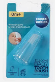 Canpol Babies Baby Toothbrush Silicone 0m+ On Finger Toothbrush