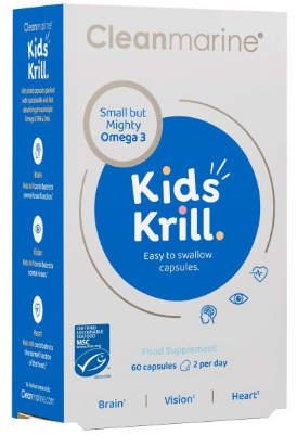 Cleanmarine Kids Krill 200mg - 60 Caps