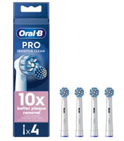 Oral B Pro Sensitive Clean Refill Heads - 4 Pack