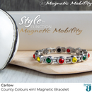 4in1 Magnetic Bracelet: County Colours | Magnetic Mobility