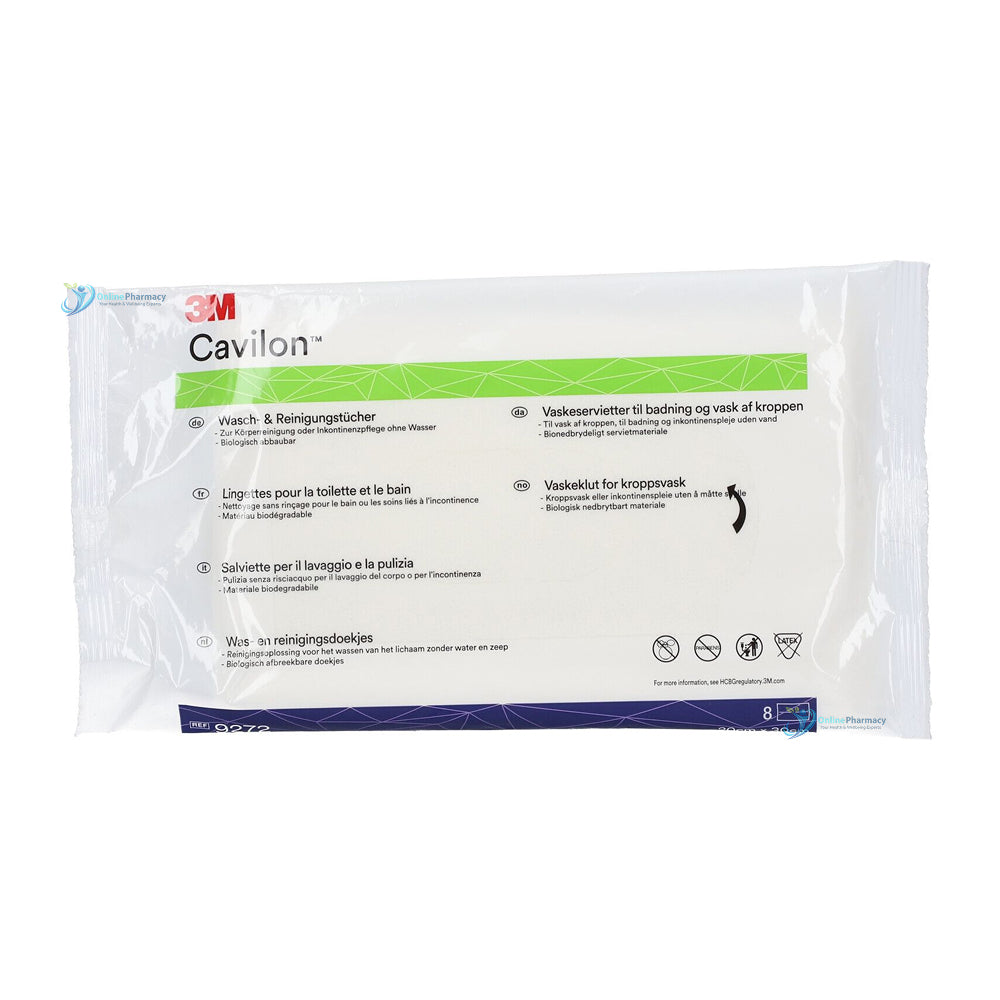 Cavilon Bathing Cleansing Wipes 9272 - 1 x 12 Pack