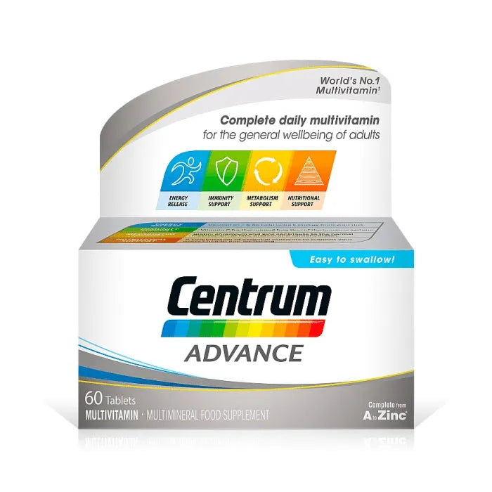 Centrum Advance Multivitamins - 30/60 Tablets