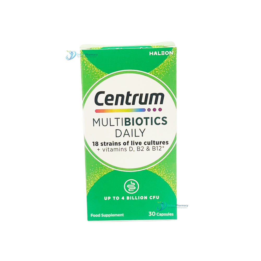 Centrum Daily Probiotics and Vitamin Supplement - 30 Capsules