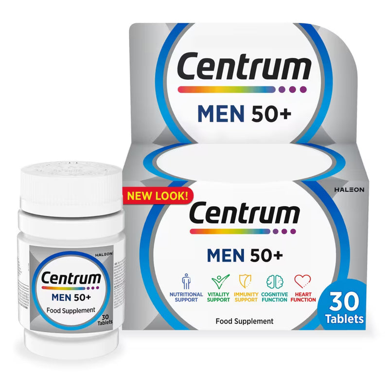 Centrum Men 50+ Multivitamin - 30 Tablets