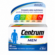Centrum Men Multivitamins - 30 Tablets