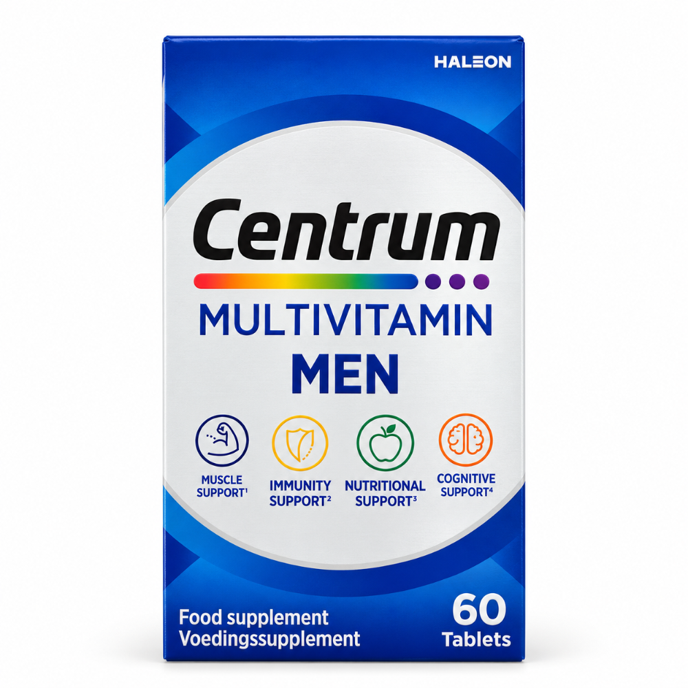 Centrum Men Multivitamins - 60 Tablets.