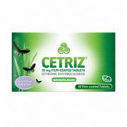 Cetriz Cetirizine Antihistamine Tablets - 30 tablets