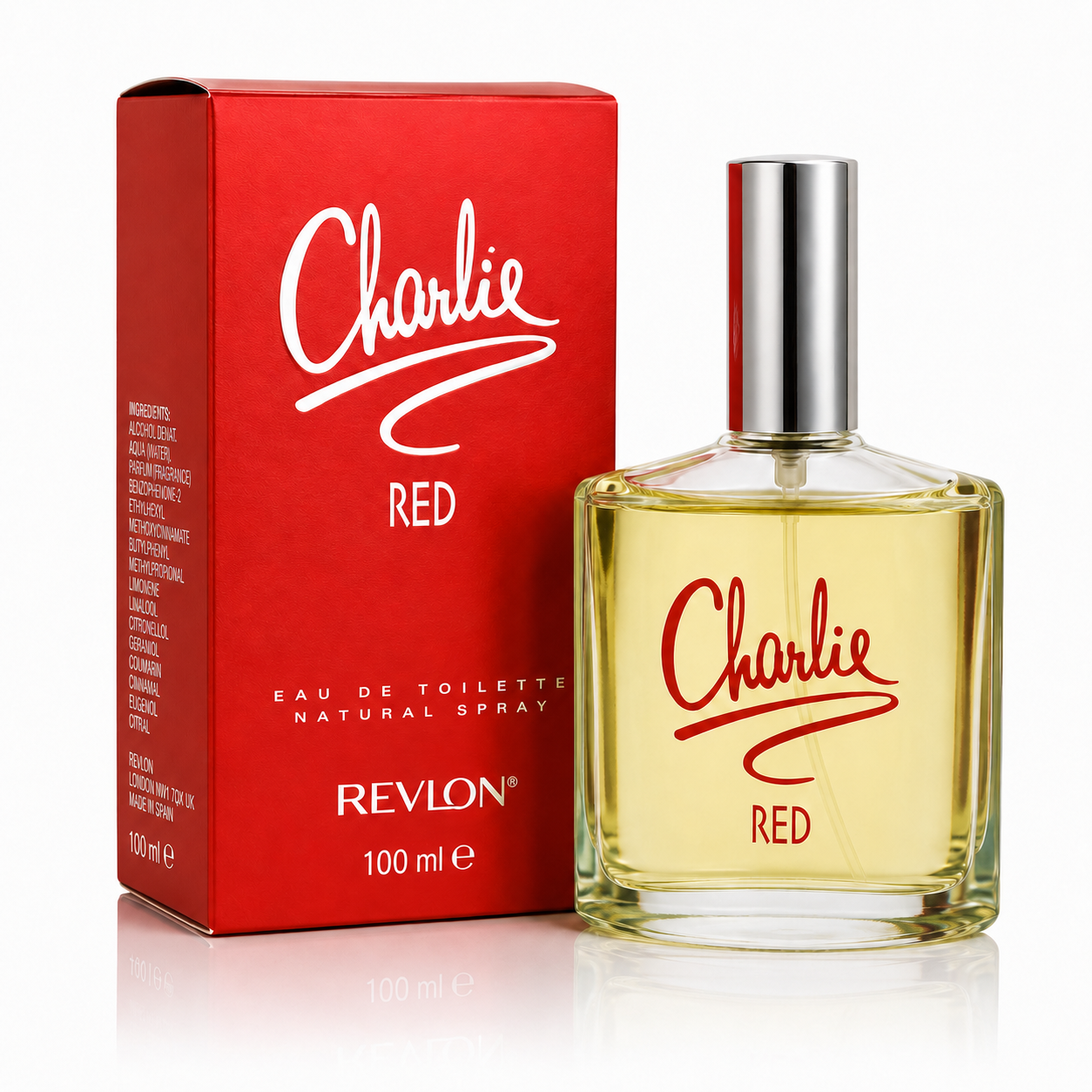 Charlie Red Ladies 100ml Edt Spr