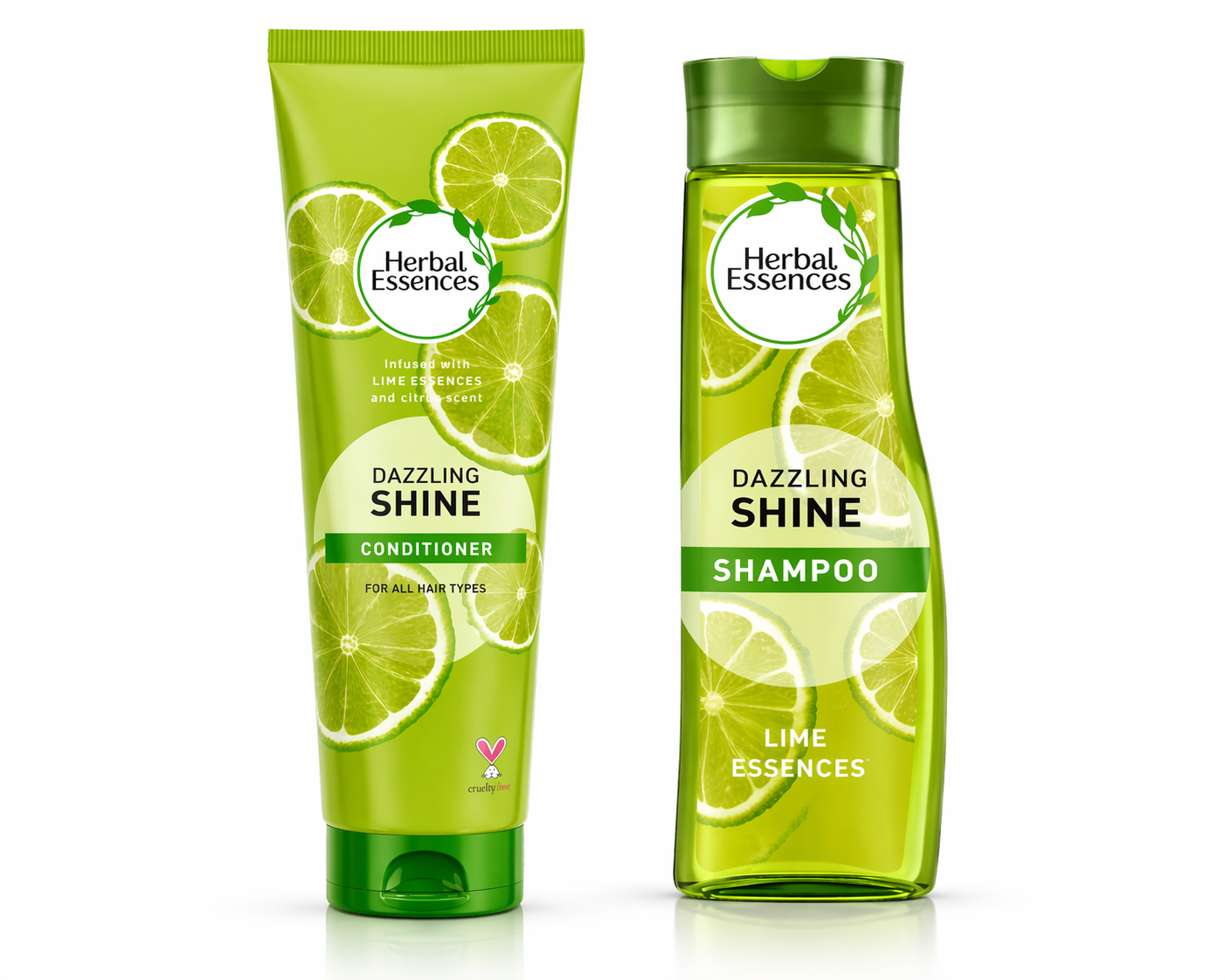 Herbal Essences Dazzling Shine Shampoo and Conditioner Bundle