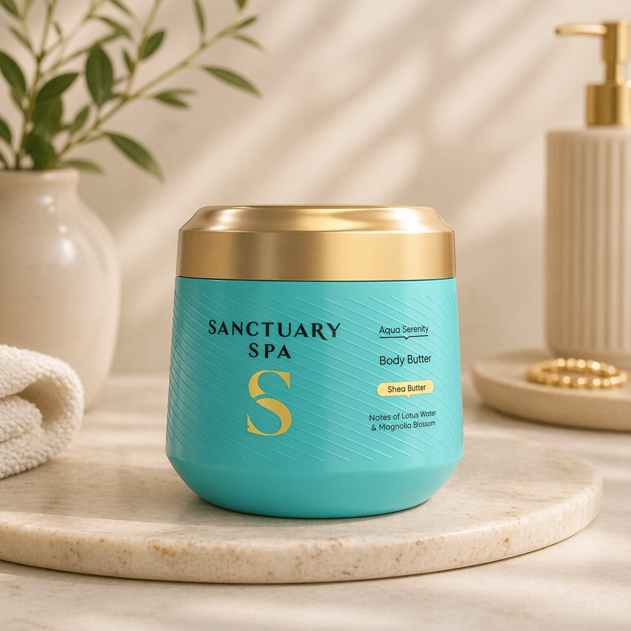Sanctuary SPA Aqua Sereniti Body Butter Shea Butter - 300ml