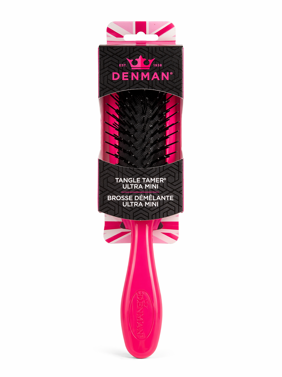 Denman D90 Tangle Tamer Brush Pink