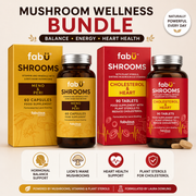 Fabu Shrooms Cholesterol and Heart & Meno and Peri Bundle