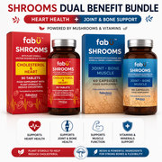 Fabu Shrooms Joint, Bone and Muscle & Cholesterol and Heart Bundle