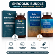 Fabu Shrooms Joint,Bone and Muscle & Shrooms Immune Bundle