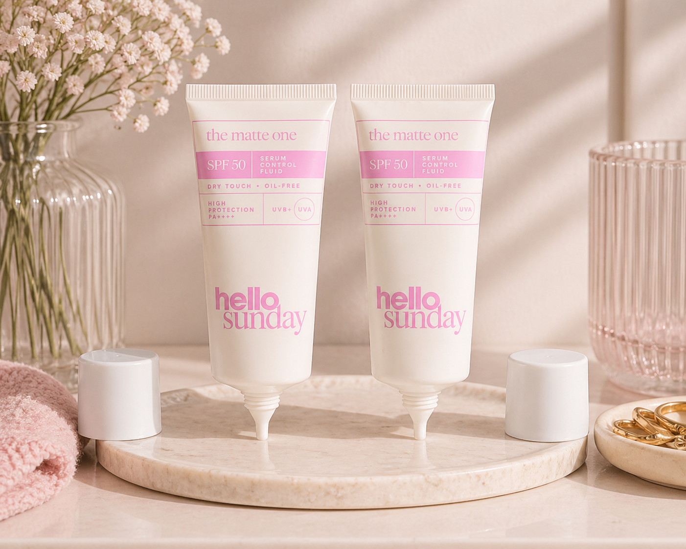 Hello Sunday The Matte One - 50ml x 2 Pack