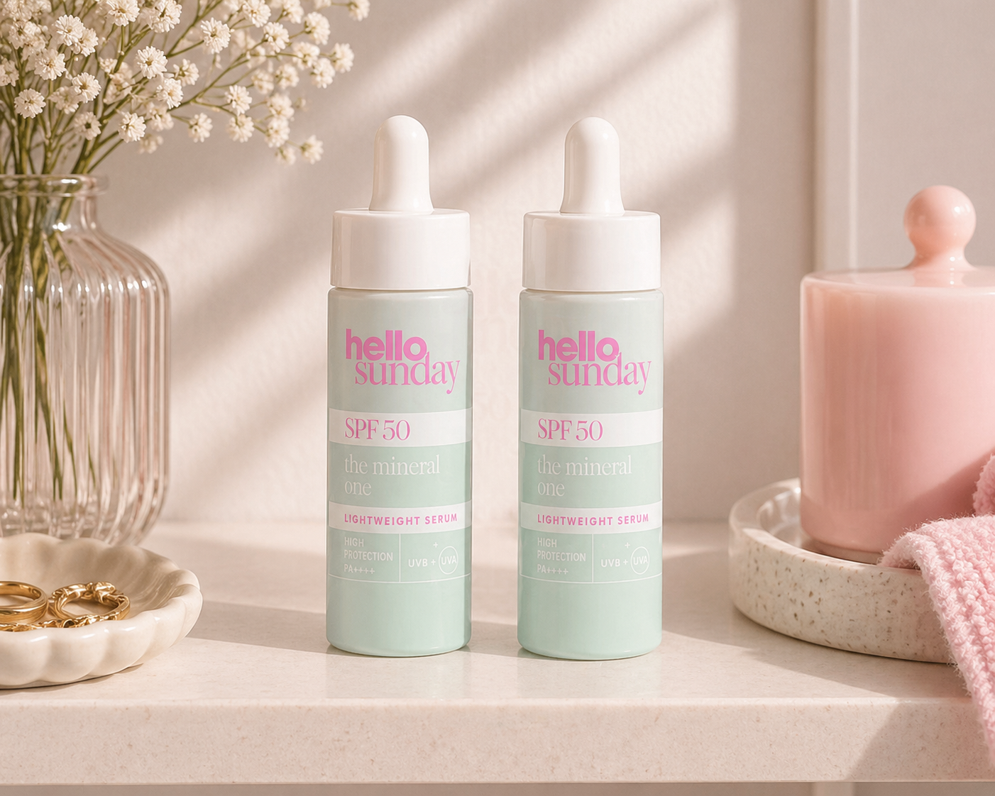 Hello Sunday The Mineral One SPF50 - 30ml x2 Pack