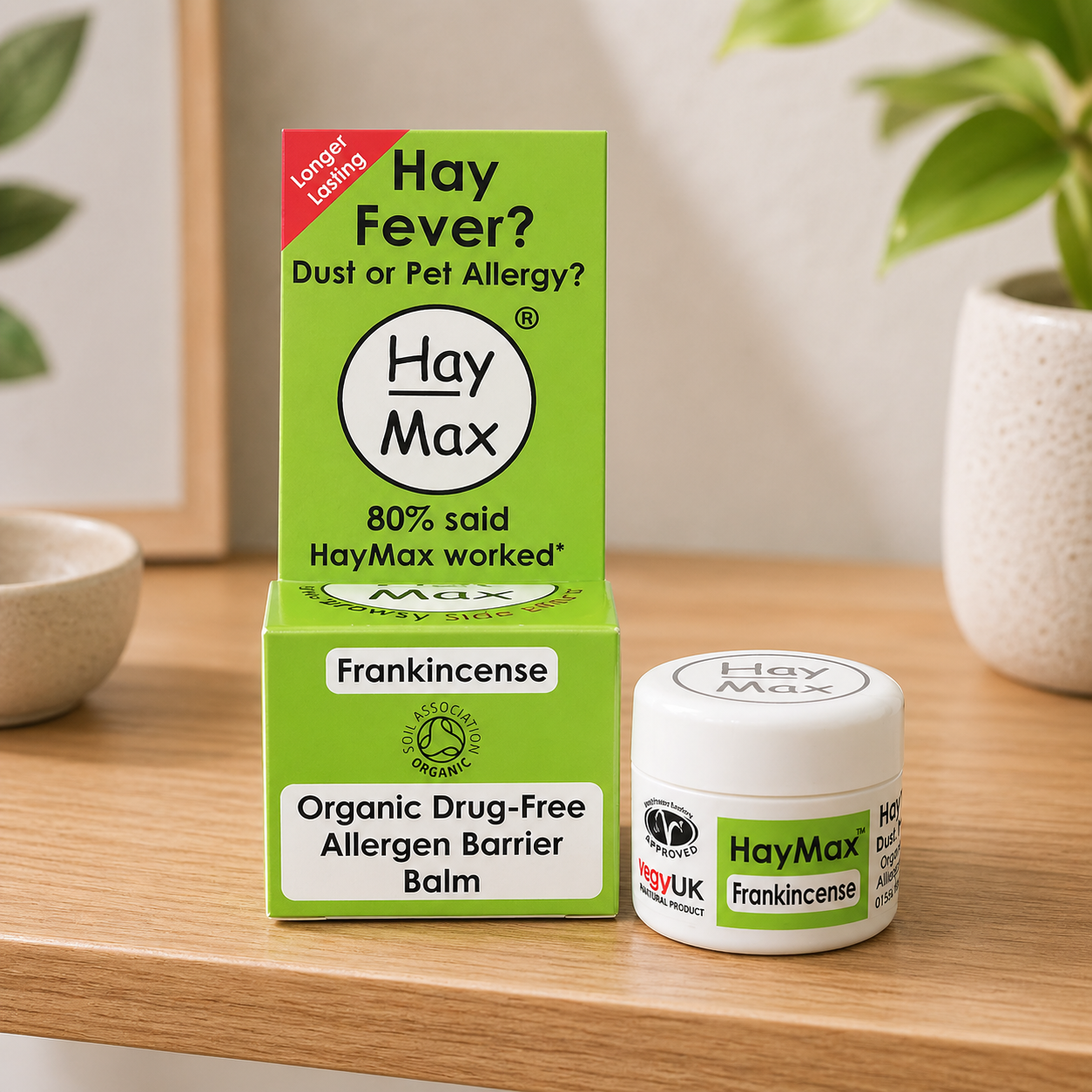 HayMax Organic Frankincense Pollen Barrier Balm - 5ml