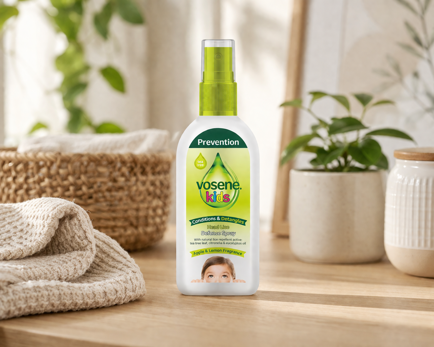 Vosene Kids Apple & Lemon Head Lice Defence Spray - 150ml
