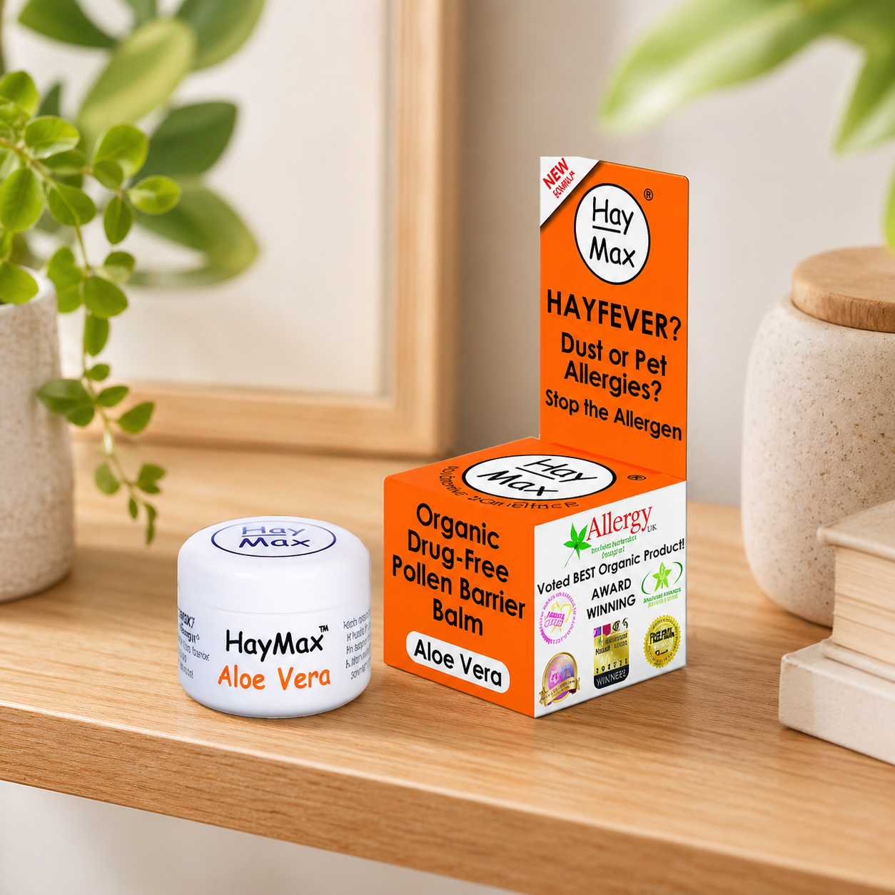 HayMax Organic Aloe Vera Pollen Barrier Balm - 5ml