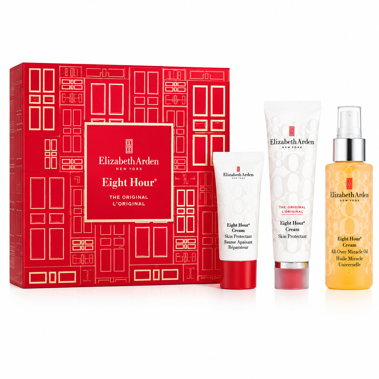 Elizabeth Arden Eight Hour 100ml 3pc Miracle Oil Gift Set