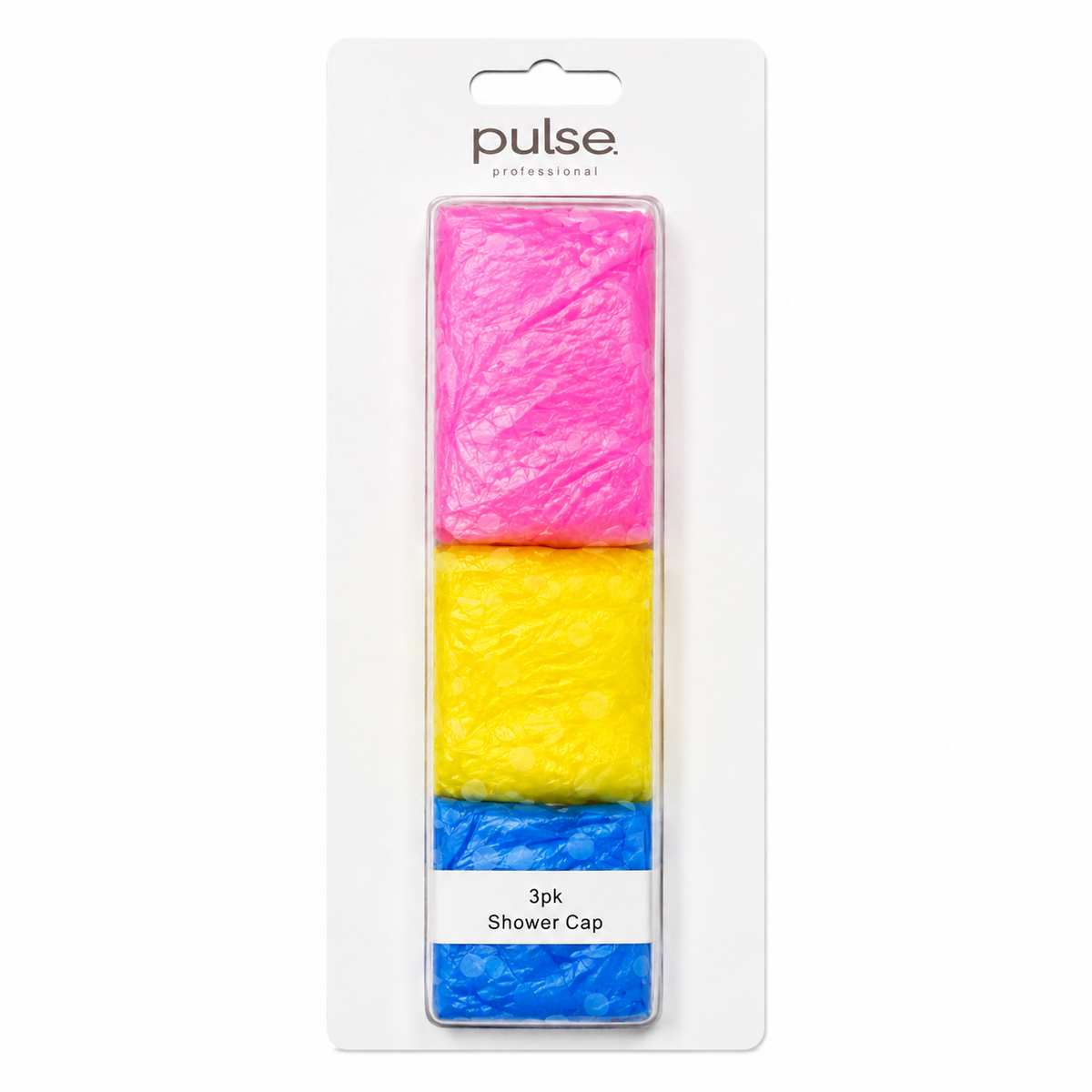 Pulse Professional Shower Cap 3pk