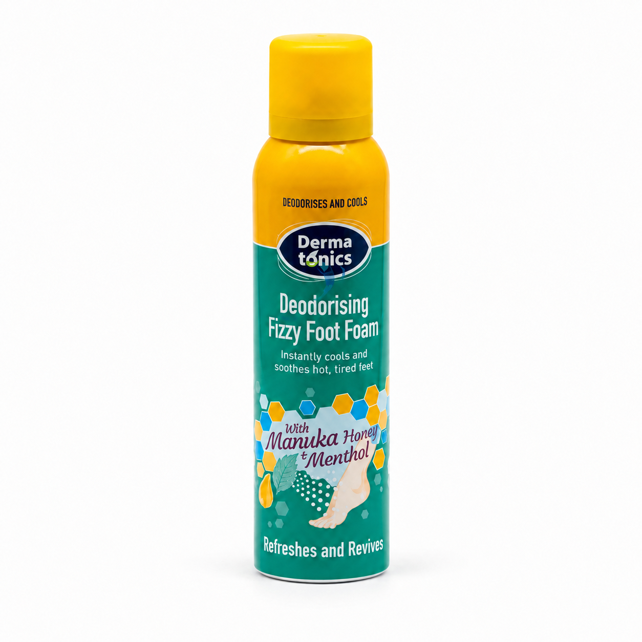 Dermatonics Fizzy Foot Foam - 150m