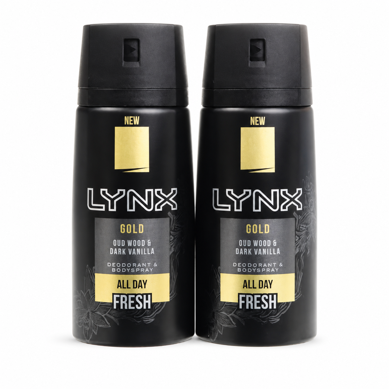 Lynx Body Spray Gold 150ml - Twin Pack