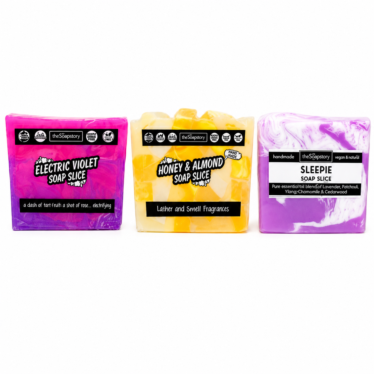 The Soap Story Soap Slice Trio Bundle