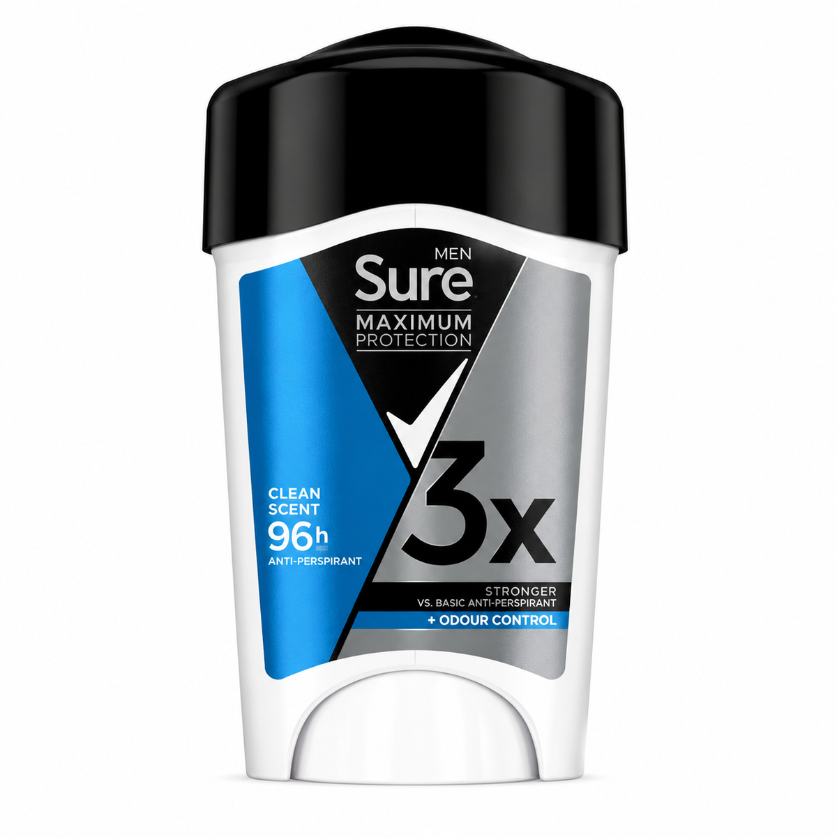 Sure Men Maximum Protection Antiperspirant Cream Clean Scent - 45ml