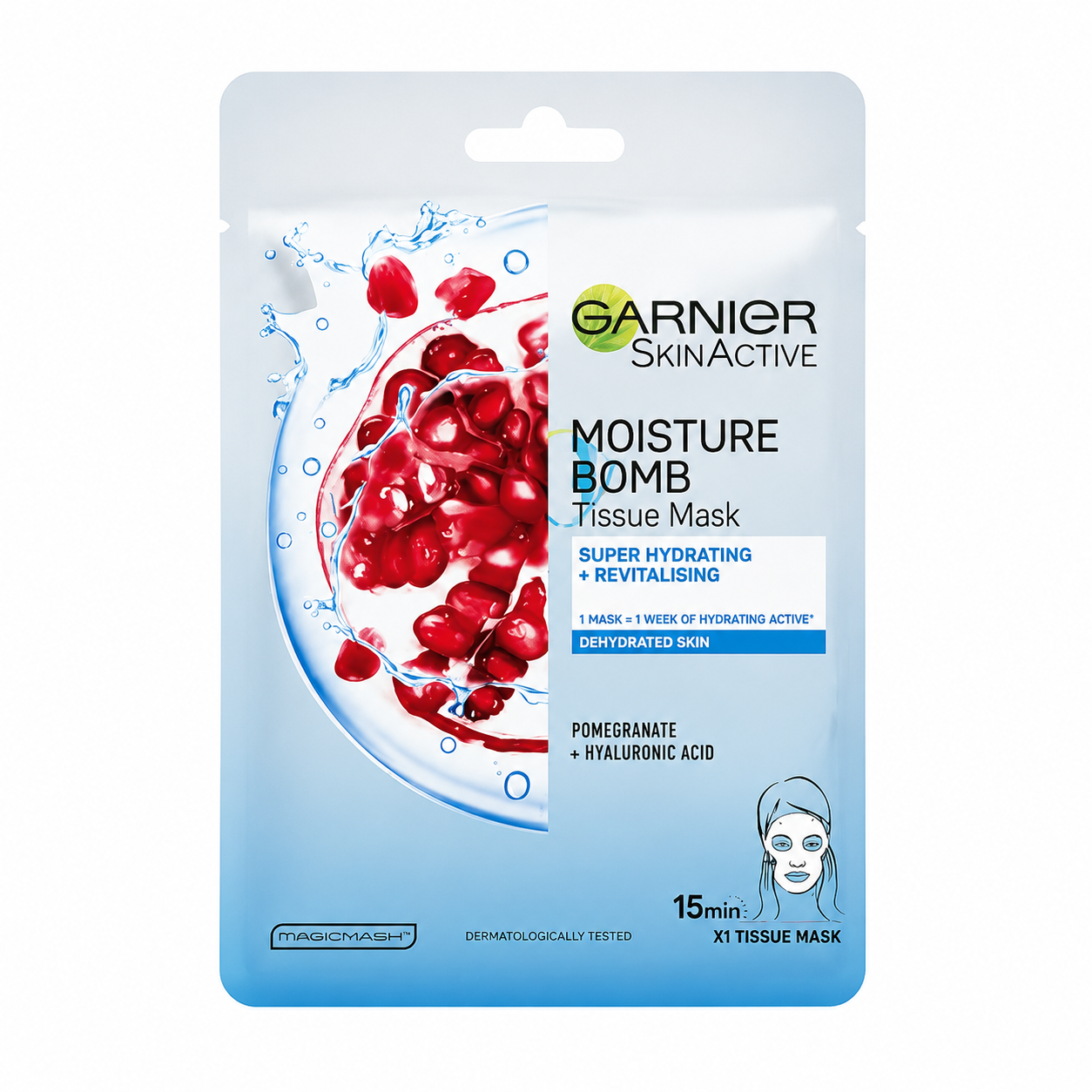 Garnier Moisture Bomb Mask Blue