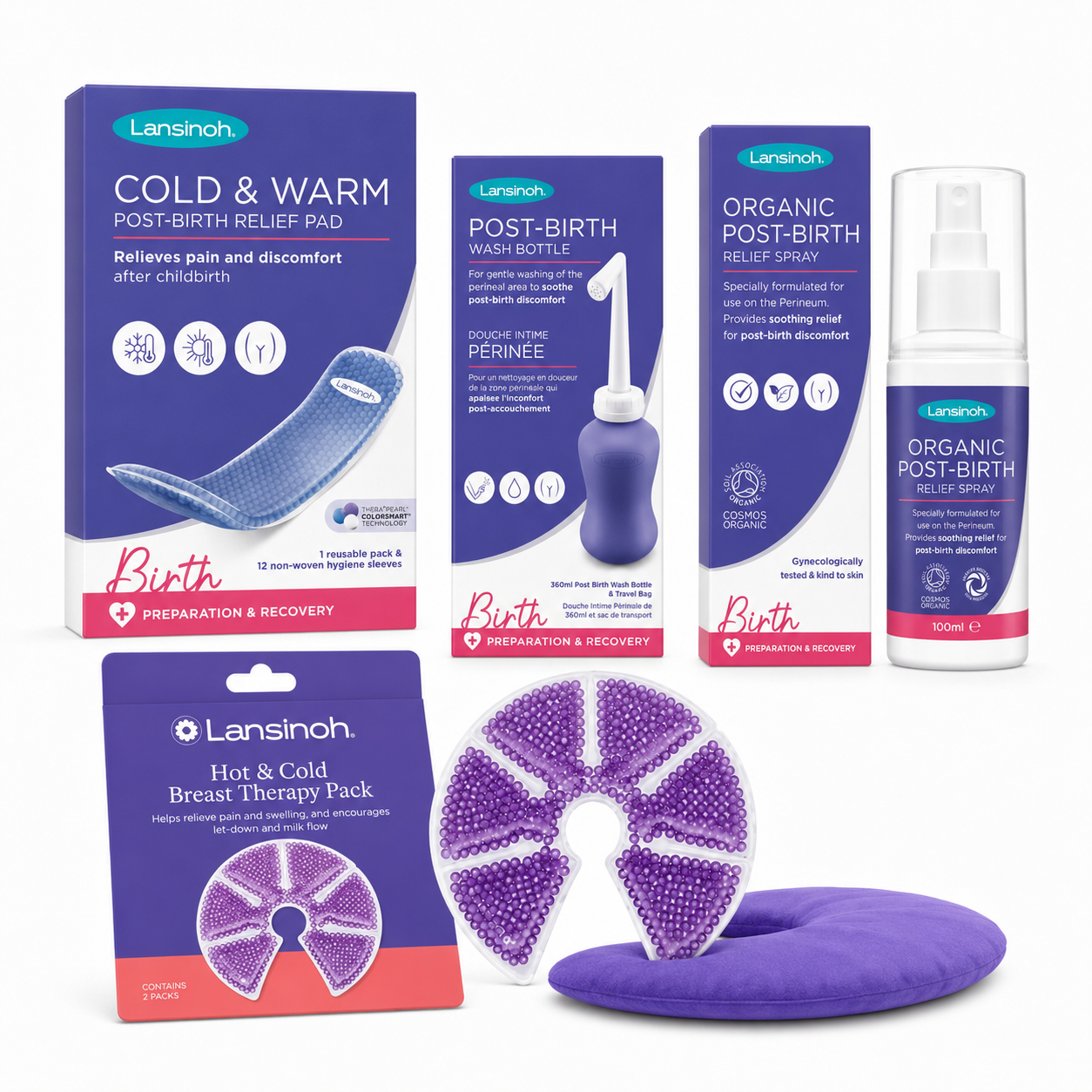 Lansinoh Post Birth Essentials Bundle