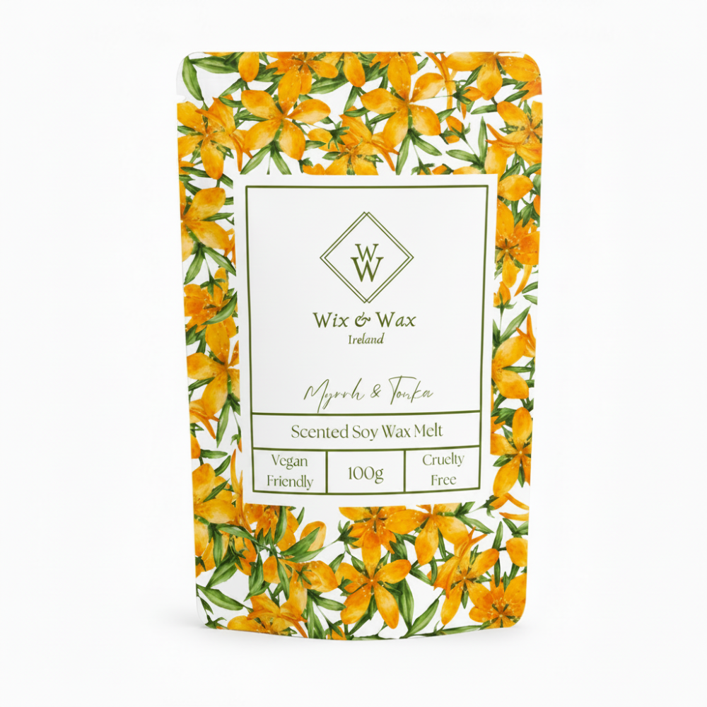 Wix & Wax Myrrh & Tonka Brittle Wax Melt