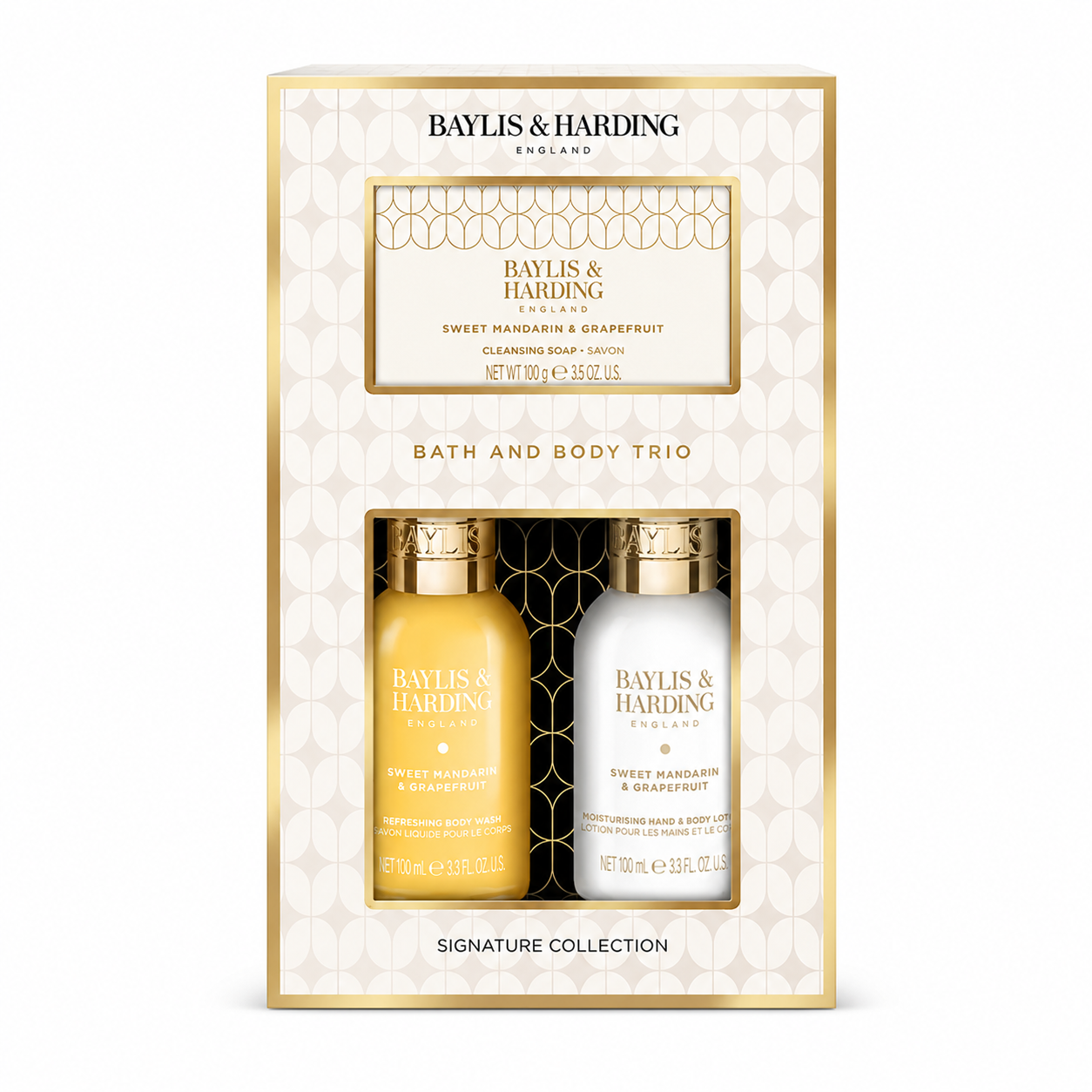 Baylis & Harding - Sweet Mandarin & Grapefruit Body Trio