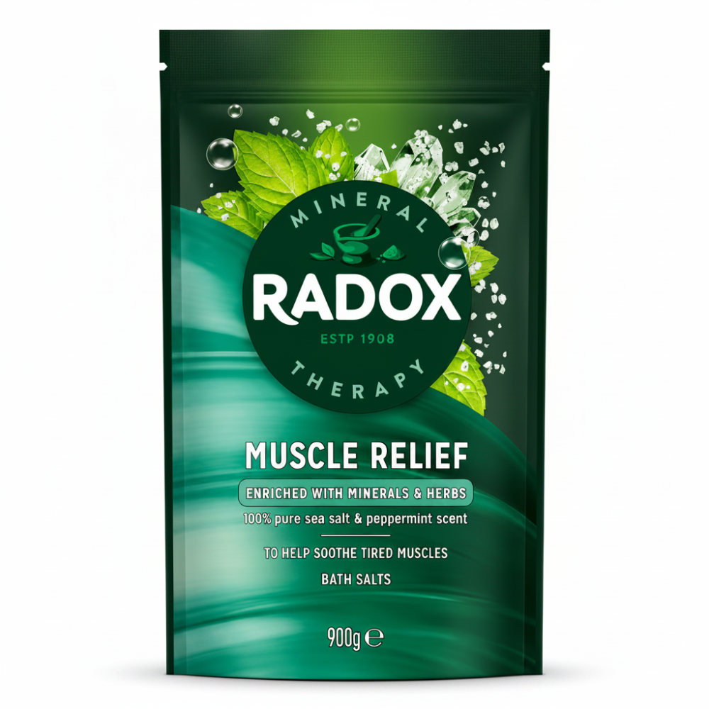Radox Muscle Relief Bath Salts - 900g