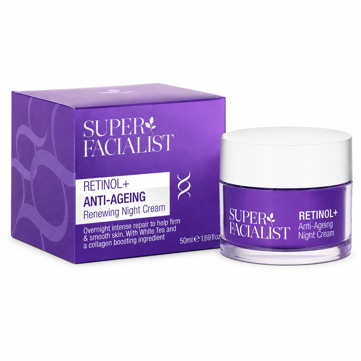 Super Facialist Retinol Renew Night Cream - 50ml