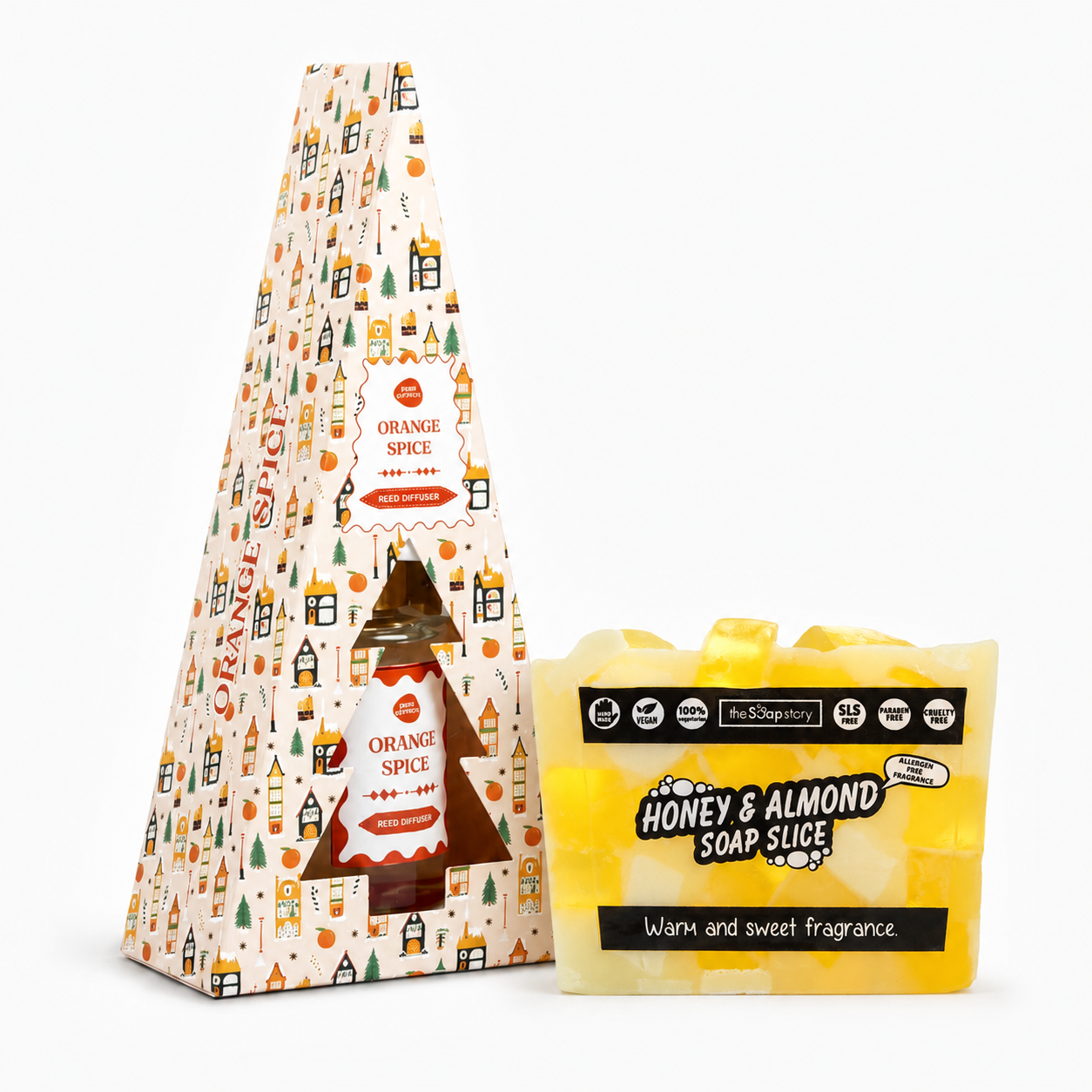 Orange Spice Home Fragrance & Soap Gift Set