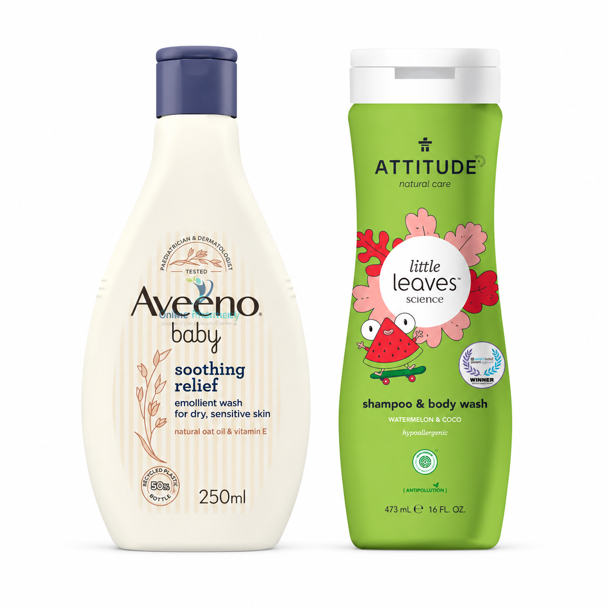Aveeno & Little Leaves Bath Bundle