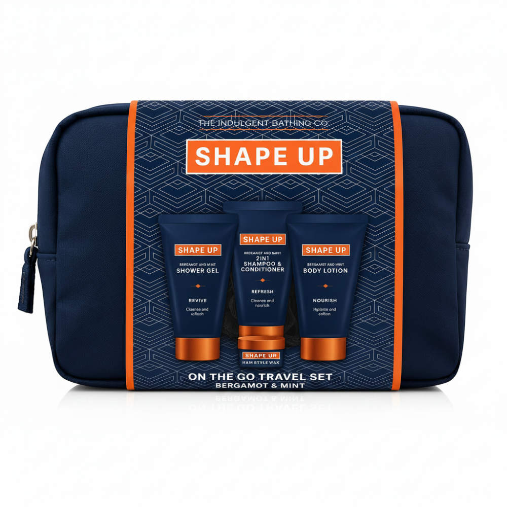 The Indulgent Bathing Co. Shape Up On The Go Travel Set