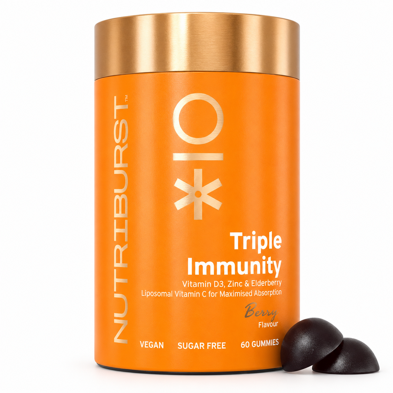 Nutriburst Triple Immunity - 60 Gummies