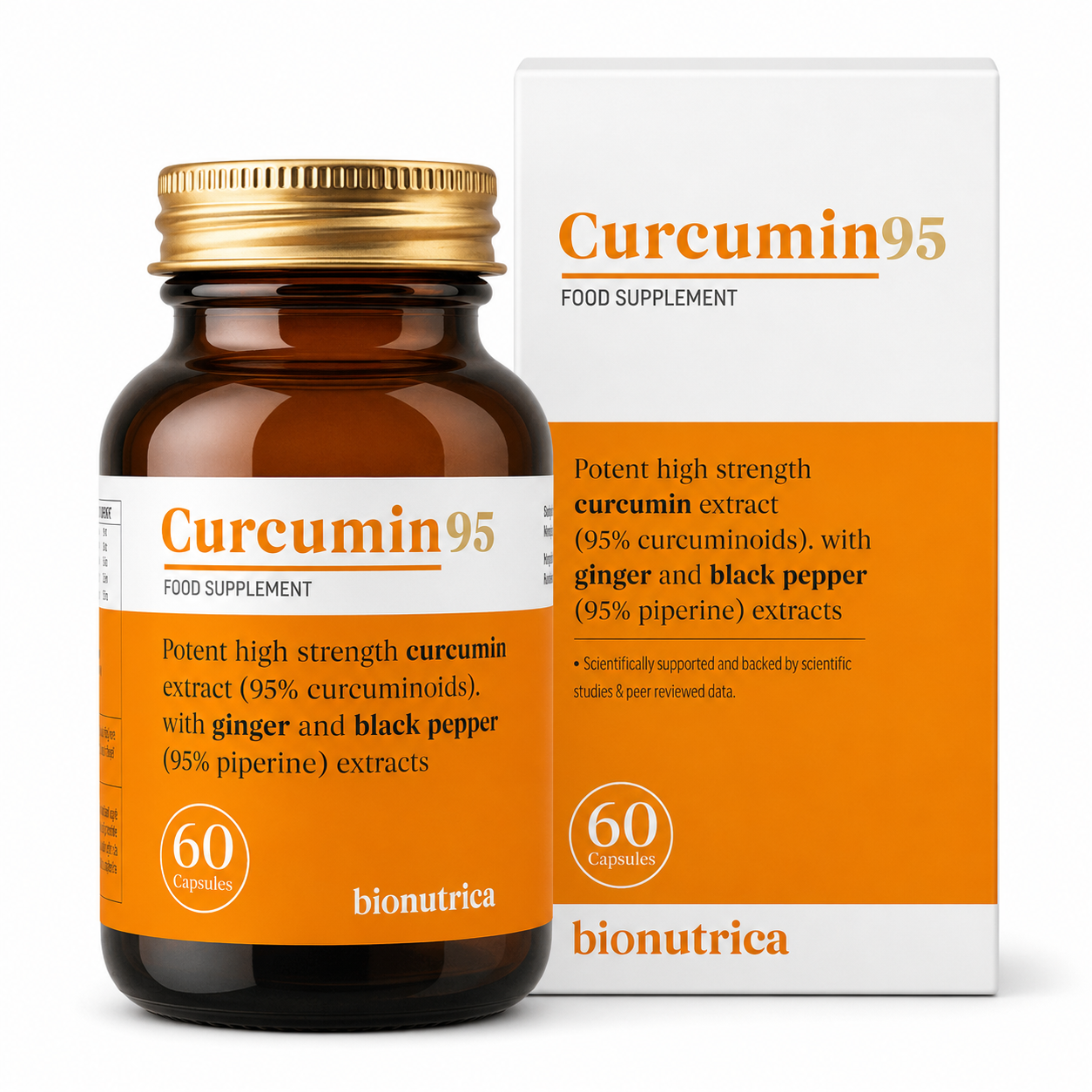 Bionutrica Curcumin 95 - 60 Capsules