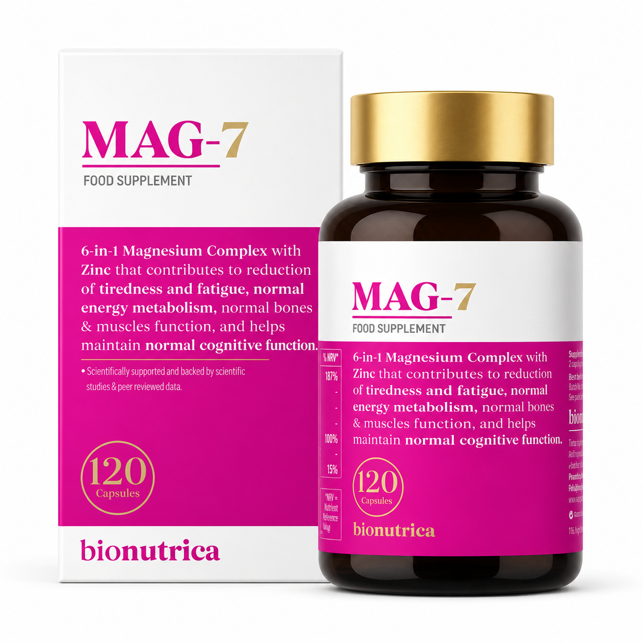 Bionutrica MAG-7 - 120 Capsules
