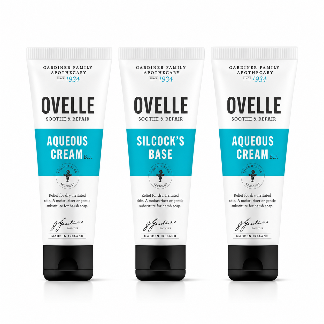 Ovelle Silcock Base & Aqueous Cream Bundle