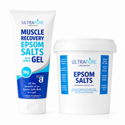 Ultra Pure Epsom Salts & Gel With Arnica Bundle