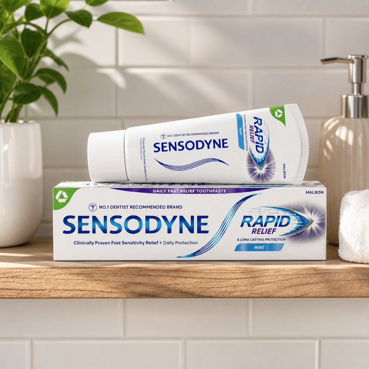 Sensodyne Sensitive Toothpaste Rapid Relief Mint - 75ml