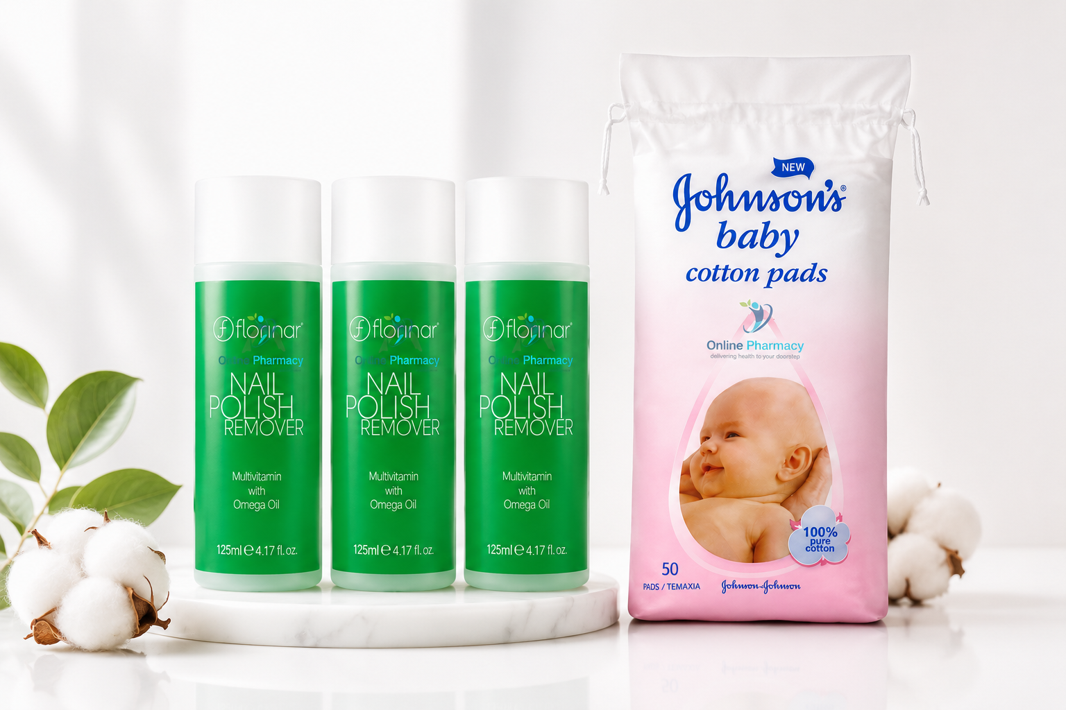 Flormar Nail Polish Remover Bundle