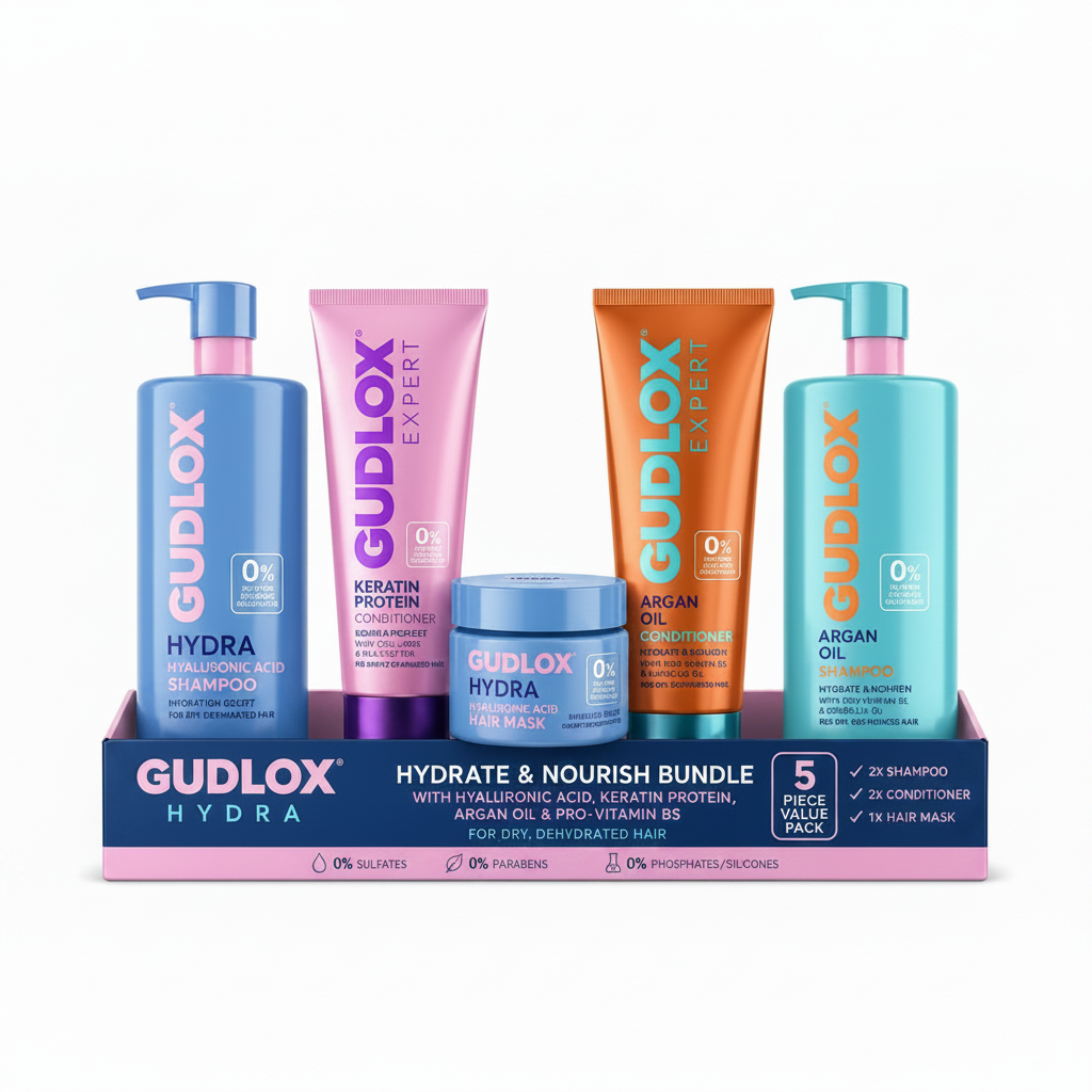 Gudlox Complete Haircare Routine